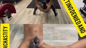 Chained, provoked and denied for the pleasure of Empress MBella