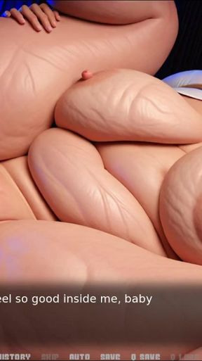 Thrilling moment from &quot;Horny Big Tits GILF Has an Insatiable Appetite for Hard Cocks, GILF Gets Creamy Cum - GILF 04 Gameplay&quot;