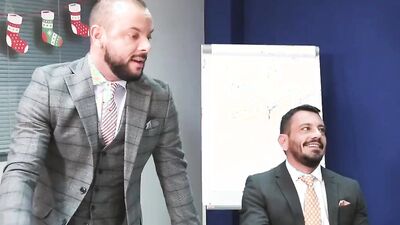 Diego Reyes, Drew Dixon, Joe Gillis & Sir Peter shag in 4some