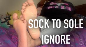 SOCK TO SOLE IGNORE