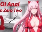 JOI Hentai Anal con Zero Two.