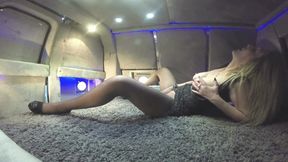 Seamless pantyhose gloryhole van flash
