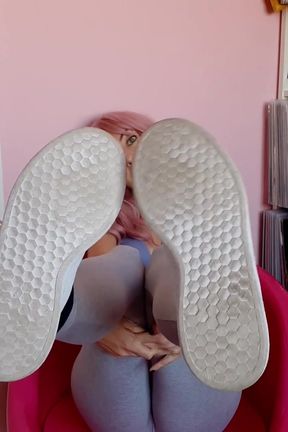 Clean My Sweaty Stinky Feet Slave POV