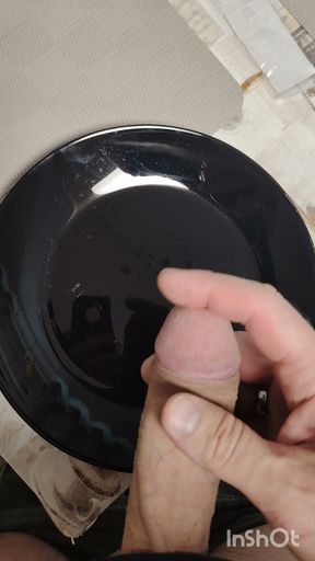 Messy Sperm on a plate