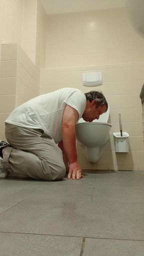 Toilet floor and toilet bowl leak