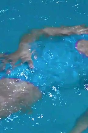 Swim &amp; Play in Pvc Mac, Latex and Heels