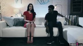 Married interracial couple with wife trying to get pregnant