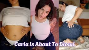 Carla Is Bloated To The MAX!