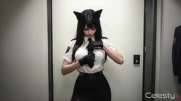 Miyabi may be a human, but her heat cycle is the same as that of animals.[AI]