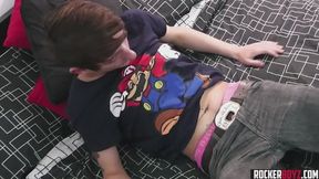 Uncut Cute Emo Twink Cum