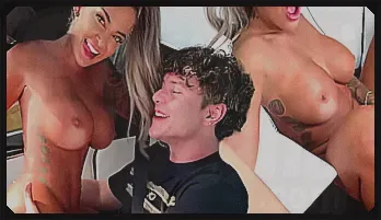 Hayley Davies & Luke Cooper: Hot Car Sex & Blowjob