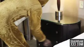 Hottest reindeer with a massive pecker