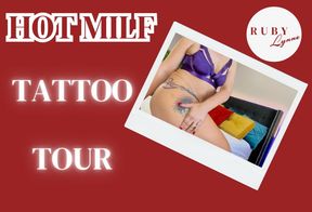 SEXY GILF RUBYLYNNE TATTOO TOUR