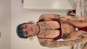 Big Titty Goth Girl Seeks More Distraction From Her Obsessed Ex