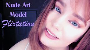 Nude Art Model Flirtation