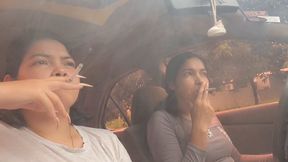 Love for Smoke and Cigarettes In The Car