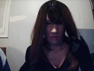 Constricted Playmate Pt2! Playing around and pulling on Playmate mask