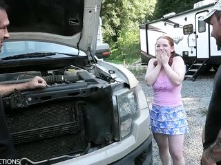 Curious Cute little cutie Amy Quinn Gets Dominated pt. 2