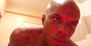 BBC Worship Hallelujah Johnson ( Living My Best Life ) Tall Dark Chocolate Muscles Tattoos Hairy BBC Hallelujah Johnson Masturba