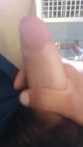 Dear Friends, Look at How I'm Shaking the Penis Firmly.