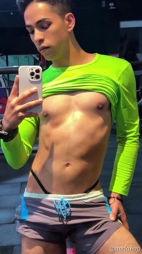 Thong, Gym and Muscles