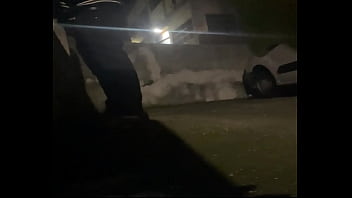 I filmed my flatmate pissing in the street after party