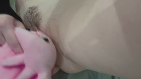 Pussy Ass Humping Cute Pink Plushie Toy