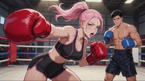Female Boxing Stories #34: My Total Knockout Surrender