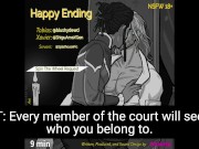 Prince and Knight Celebrate their wedding night