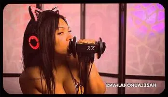 Sensational ASMR Ear Licking with Hazel Aurora