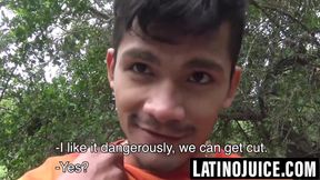 Paid Latino takes doggystyle pounding in POV