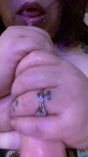 Tits and toy