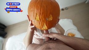 Step Sister Didnt Expect The Halloween Pumpkin Game To Go So Badly!