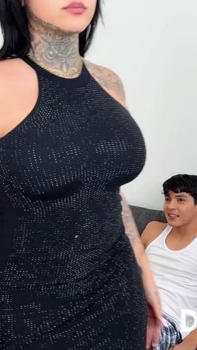 PART 1: MY BOYFRIEND MAKES ME SQUIRT AND AS SOON AS HE LEAVES I FUCK HIS STEPSON AND HE FILLS MY PUSSY WITH HOT CUM   Clip 3
