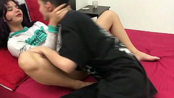 Hermosa colombiana montando una buena polla en la habitaci&oacute_n del Hotel