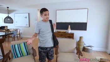 Hot StepAunt Rides Nephew Like A Pro - MyPervyFamily