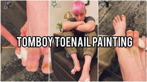 Tomboy Toenail Painting