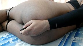 My Girlfriend Told Me Insert a Big Dildo in Your Ass