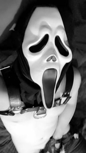 Ghost Face Jerks off onto Your Face