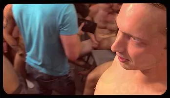 Wild Gay Orgy: Naked Hunks Swap Blowjobs in Steamy Group Action