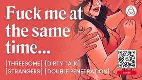ASMR Audio Porn: Threesome MMF with Strangers in an Open Relationship � DP, Anal Sex & Dirty Talk � Erotic Audio