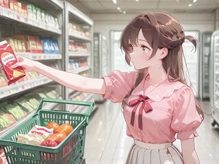 Chizuru Mizuhara Anime Cosplay - Inactive Shopping Day Turns Into Sex