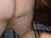 Pup sean prepared and has safeword play