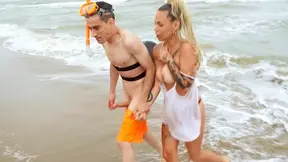 Sizzling Beach Sex Adventure With Lola Emme and Her Passionate Partner