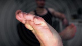 Chained to Master's Feet