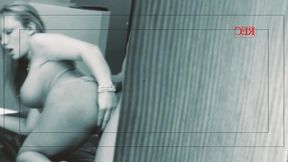 Filthy Neighbors Exuberant Blonde Housewife Getting Fucked Hard in the Ass While Her Neighbor Films Her