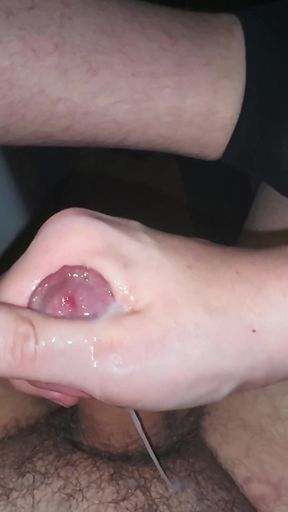 Busting a Load From jerkbuddys Handjob