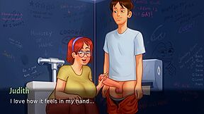 Car Toon - Looker Room Fun With Class Mate Summertime Saga Gameplay