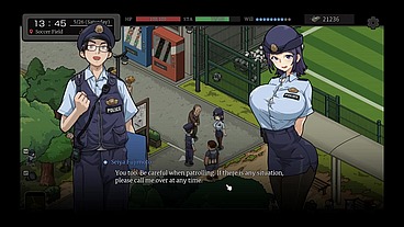 Female Police Officer Virgin Turns into a Pervert [ HARDCORE Hentai Game ] Ep.2 POLICEWOMAN CAUGHT masturbating on the job !