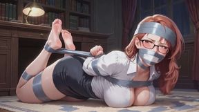 Bondage Fantasies #90B: Secretary's Secret Hogtie Confession (Animated)